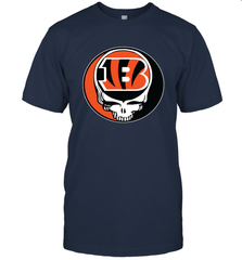 Cincinnati Bengals Grateful Dead Steal Your Face NFL Football Mens T-Shirt Mens T-Shirt - VeigarTee