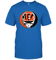 Cincinnati Bengals Grateful Dead Steal Your Face NFL Football Mens T-Shirt Mens T-Shirt - VeigarTee