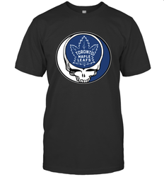 Toronto Maple Leafs Grateful Dead Steal Your Face Hockey NHL Mens T-Shirt