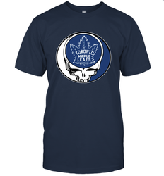 Toronto Maple Leafs Grateful Dead Steal Your Face Hockey NHL Mens T-Shirt