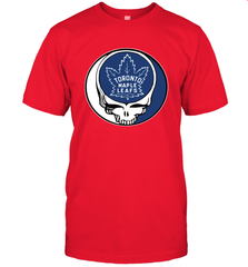 Toronto Maple Leafs Grateful Dead Steal Your Face Hockey NHL Mens T-Shirt Mens T-Shirt - VeigarTee