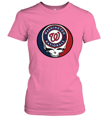 Washington Nationals Grateful Dead Steal Your Face Baseball Womens T-Shirt Womens T-Shirt - VeigarTee