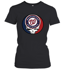 Washington Nationals Grateful Dead Steal Your Face Baseball Womens T-Shirt Womens T-Shirt - VeigarTee