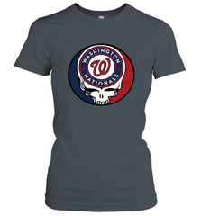 Washington Nationals Grateful Dead Steal Your Face Baseball Womens T-Shirt Womens T-Shirt - VeigarTee
