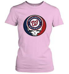 Washington Nationals Grateful Dead Steal Your Face Baseball Womens T-Shirt Womens T-Shirt - VeigarTee