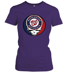Washington Nationals Grateful Dead Steal Your Face Baseball Womens T-Shirt Womens T-Shirt - VeigarTee