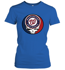 Washington Nationals Grateful Dead Steal Your Face Baseball Womens T-Shirt Womens T-Shirt - VeigarTee