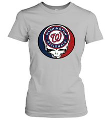 Washington Nationals Grateful Dead Steal Your Face Baseball Womens T-Shirt Womens T-Shirt - VeigarTee