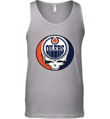 Edmonton Oilers Grateful Dead Steal Your Face Hockey NHL Mens Tank Top Mens Tank Top - VeigarTee