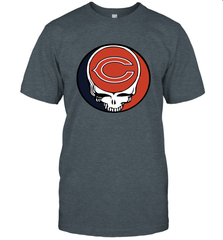 Chicago Bears Grateful Dead Steal Your Face NFL Football Mens T-Shirt Mens T-Shirt - VeigarTee