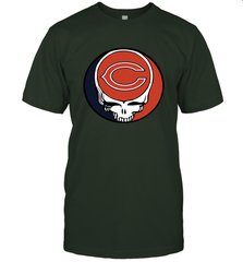 Chicago Bears Grateful Dead Steal Your Face NFL Football Mens T-Shirt Mens T-Shirt - VeigarTee