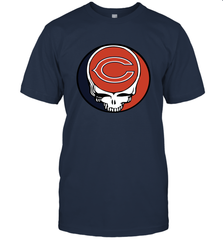 Chicago Bears Grateful Dead Steal Your Face NFL Football Mens T-Shirt Mens T-Shirt - VeigarTee