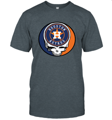 Houston Astros Grateful Dead Steal Your Face Baseball Mens T-Shirt Mens T-Shirt - VeigarTee