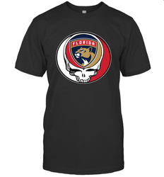 Florida Panthers Grateful Dead Steal Your Face Hockey NHL Mens T-Shirt