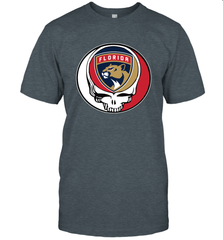 Florida Panthers Grateful Dead Steal Your Face Hockey NHL Mens T-Shirt Mens T-Shirt - VeigarTee