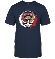 Florida Panthers Grateful Dead Steal Your Face Hockey NHL Mens T-Shirt
