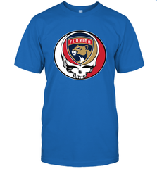 Florida Panthers Grateful Dead Steal Your Face Hockey NHL Mens T-Shirt Mens T-Shirt - VeigarTee