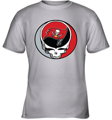 Tampa Bay Buccaneers Grateful Dead Steal Your Face NFL Football Youth T-Shirt Youth T-Shirt - VeigarTee