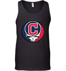Cleveland Indians Grateful Dead Steal Your Face Baseball Mens Tank Top Mens Tank Top - VeigarTee