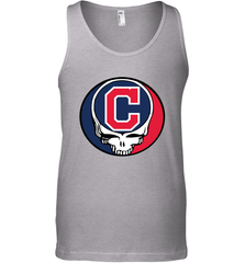 Cleveland Indians Grateful Dead Steal Your Face Baseball Mens Tank Top Mens Tank Top - VeigarTee