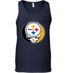 Pittsburgh Steelers Grateful Dead Steal Your Face NFL Football Mens Tank Top