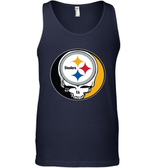 Pittsburgh Steelers Grateful Dead Steal Your Face NFL Football Mens Tank Top Mens Tank Top - VeigarTee