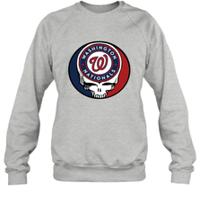 Washington Nationals Grateful Dead Steal Your Face Baseball Adult Sweatshirt Adult Sweatshirt - VeigarTee