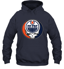 Edmonton Oilers Grateful Dead Steal Your Face Hockey NHL Adult Hoodie Sweatshirt Adult Hoodie Sweatshirt - VeigarTee