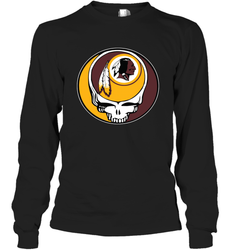 Washington Redskins Grateful Dead Steal Your Face NFL Football Adult Long Sleeve T-Shirt