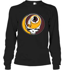 Washington Redskins Grateful Dead Steal Your Face NFL Football Adult Long Sleeve T-Shirt Adult Long Sleeve T-Shirt - VeigarTee