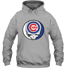 Chicago Cubs Grateful Dead Steal Your Face Baseball Adult Hoodie Sweatshirt Adult Hoodie Sweatshirt - VeigarTee
