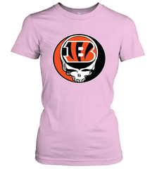 Cincinnati Bengals Grateful Dead Steal Your Face NFL Football Womens T-Shirt Womens T-Shirt - VeigarTee