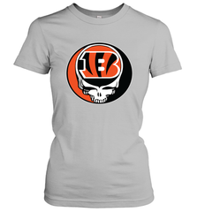 Cincinnati Bengals Grateful Dead Steal Your Face NFL Football Womens T-Shirt Womens T-Shirt - VeigarTee