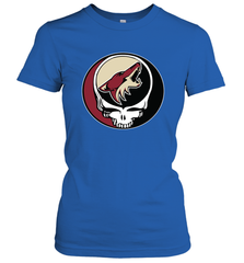 Arizona Coyotes Grateful Dead Steal Your Face Hockey NHL Womens T-Shirt Womens T-Shirt - VeigarTee