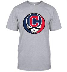 Cleveland Indians Grateful Dead Steal Your Face Baseball Mens T-Shirt Mens T-Shirt - VeigarTee
