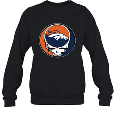 Denver Broncos Grateful Dead Steal Your Face NFL Football Adult Sweatshirt