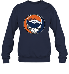 Denver Broncos Grateful Dead Steal Your Face NFL Football Adult Sweatshirt