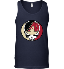 Arizona Diamondbacks Grateful Dead Steal Your Face Baseball Mens Tank Top Mens Tank Top - VeigarTee