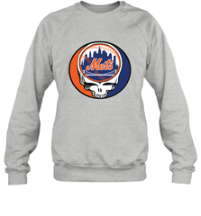 New York Mets Grateful Dead Steal Your Face Baseball Adult Sweatshirt Adult Sweatshirt - VeigarTee