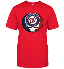 Washington Nationals Grateful Dead Steal Your Face Baseball Mens T-Shirt Mens T-Shirt - VeigarTee