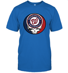 Washington Nationals Grateful Dead Steal Your Face Baseball Mens T-Shirt Mens T-Shirt - VeigarTee