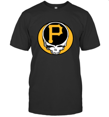 Pittsburgh Pirates Grateful Dead Steal Your Face Baseball Mens T-Shirt Mens T-Shirt - VeigarTee