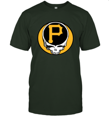 Pittsburgh Pirates Grateful Dead Steal Your Face Baseball Mens T-Shirt Mens T-Shirt - VeigarTee