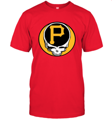 Pittsburgh Pirates Grateful Dead Steal Your Face Baseball Mens T-Shirt Mens T-Shirt - VeigarTee