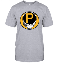 Pittsburgh Pirates Grateful Dead Steal Your Face Baseball Mens T-Shirt Mens T-Shirt - VeigarTee