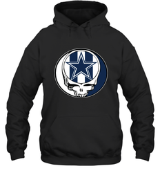 Dallas Cowboys Grateful Dead Steal Your Face NFL Football Adult Hoodie Sweatshirt