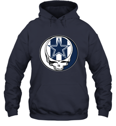 Dallas Cowboys Grateful Dead Steal Your Face NFL Football Adult Hoodie Sweatshirt