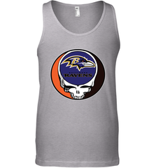 Baltimore Ravens Grateful Dead Steal Your Face NFL Football Mens Tank Top Mens Tank Top - VeigarTee