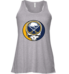 Buffalo Sabres Grateful Dead Steal Your Face Hockey NHL Womens Racerback Tank Top Womens Racerback Tank Top - VeigarTee