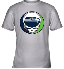 Seattle Seahawks Grateful Dead Steal Your Face NFL Football Youth T-Shirt Youth T-Shirt - VeigarTee